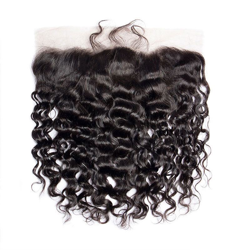 Voloria Lace Frontal Human Hair13x4 Swiss Lace Frontal Deep Culry Closure Free Part Ear To Ear Front Remy Hair Frontal For Women