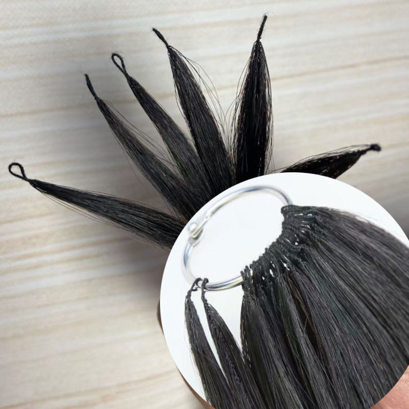 Feather Hair Extension 200pc/Lot Silky Straight Hair Extensions 18-24inch 100% Human Hair Extensions For Women Natural Color