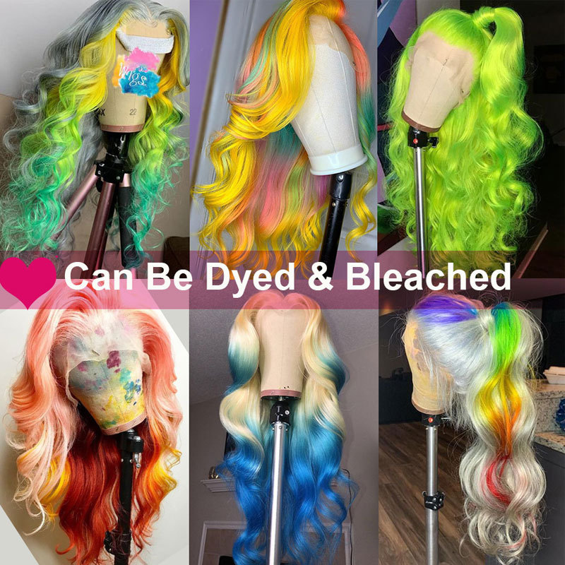 Blonde Wig 613 Lace Frontal Wig Transparent Lace Human Hair Wigs For Black Women Brazilian Remy Pre Plucked Baby Hair 13x4 Body Wave Wig