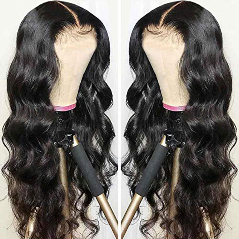 Straight HD Full Lace Human Hair Wigs Pre Plucked Brazilian Human Hair Wig For Women Silk Straight Hair Glueless Wig Natural Color With Baby Hair Full Lace Wigs