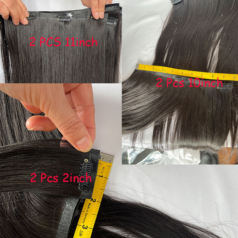 Seamless Tape Clip In Hair Extensions 6Pcs/Set Hair Extensions Clip in Human Hair Invisible PU Skin Weft Natural Remy  Human Hair Extensions 120G Straight Hair