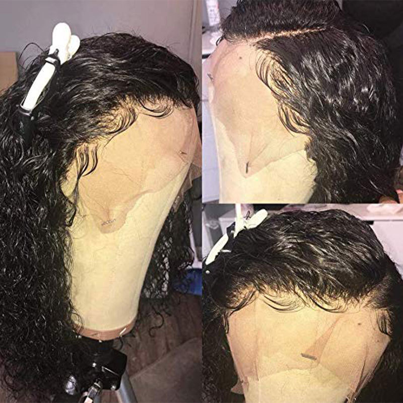 Transparent Lace Wig 360 Lace Frontal Wig Human Hair Pre Plucked Curly Deep Water Wave Lace Front Wig Lace Frontal Wigs For Women