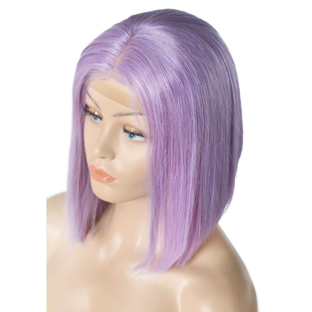 Orange Ginger Human Hair Straight Wigs BOB Wig 13x4 Lace Front Human Hair Wigs Transparent Lace Wig For Black Women Brazilian Remy Hair 180% Density
