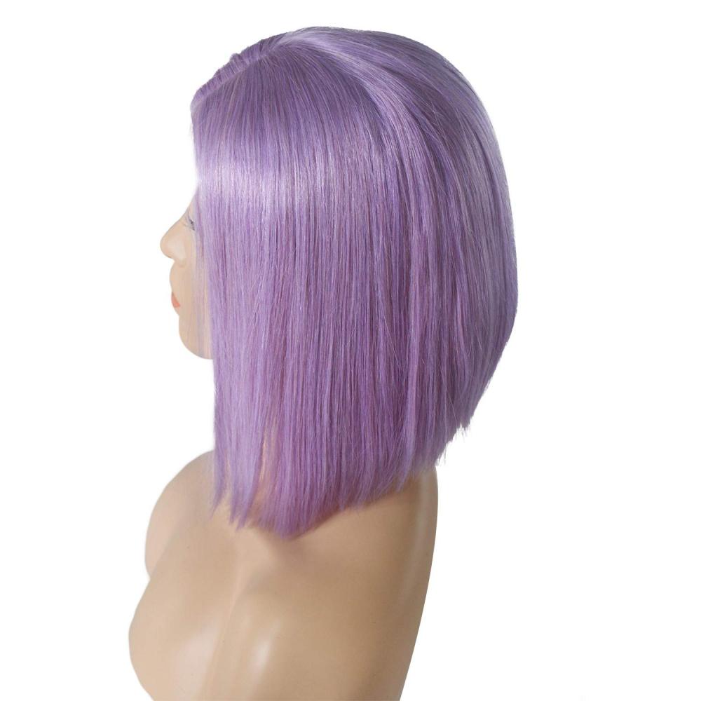 Orange Ginger Human Hair Straight Wigs BOB Wig 13x4 Lace Front Human Hair Wigs Transparent Lace Wig For Black Women Brazilian Remy Hair 180% Density