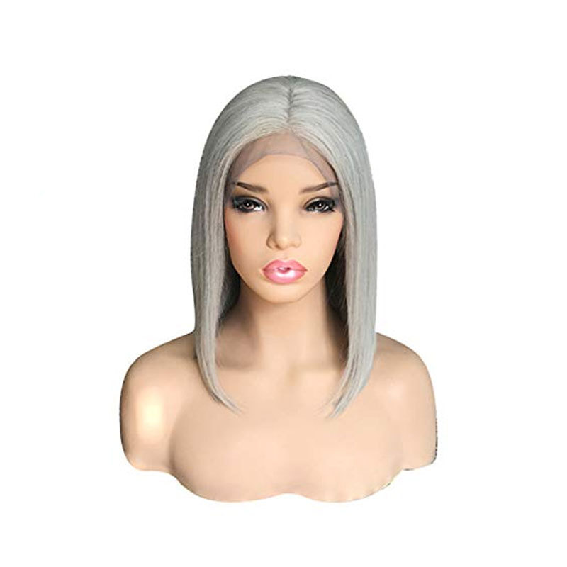 Orange Ginger Human Hair Straight Wigs BOB Wig 13x4 Lace Front Human Hair Wigs Transparent Lace Wig For Black Women Brazilian Remy Hair 180% Density