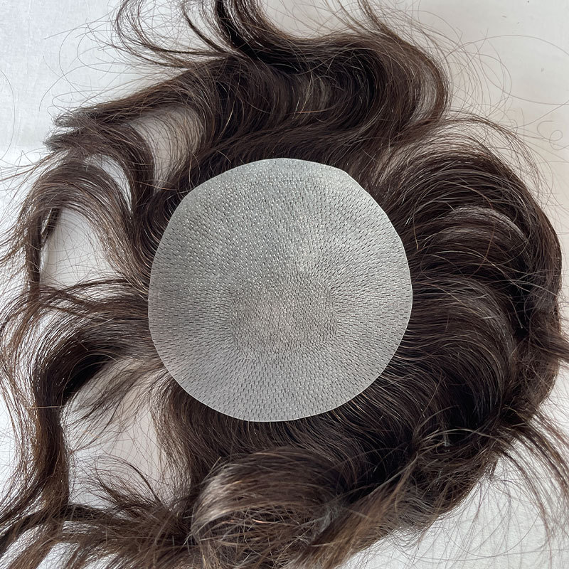 Men's Hairpiece Side Or Back Hair Patches For Men To Cover Bald Spot On Head Side Or Back