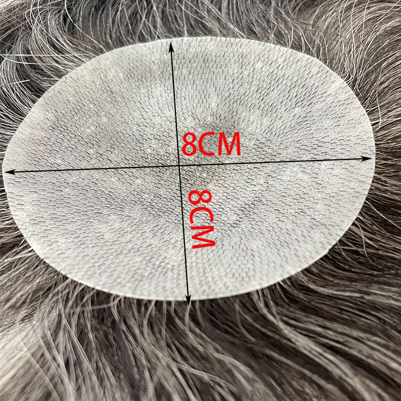 Men's Hairpiece Side Or Back Hair Patches For Men To Cover Bald Spot On Head Side Or Back