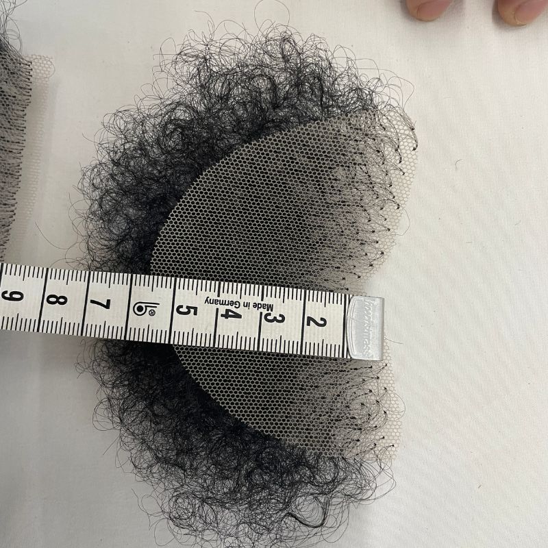 Invisible Realistic Natural Fake Private Hair  Temprature  Synthetic Fiber Body Hair Armpit Hair Chest Hair Fake Mustache for Men and Women