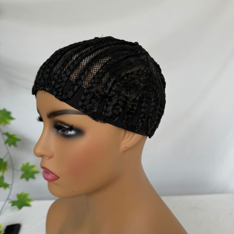 Synthetic Braided Wig Caps Crotchet Cornrows Cap For Easier Sew In Caps for Making