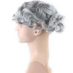 1B Mixed 80% Grey Hair