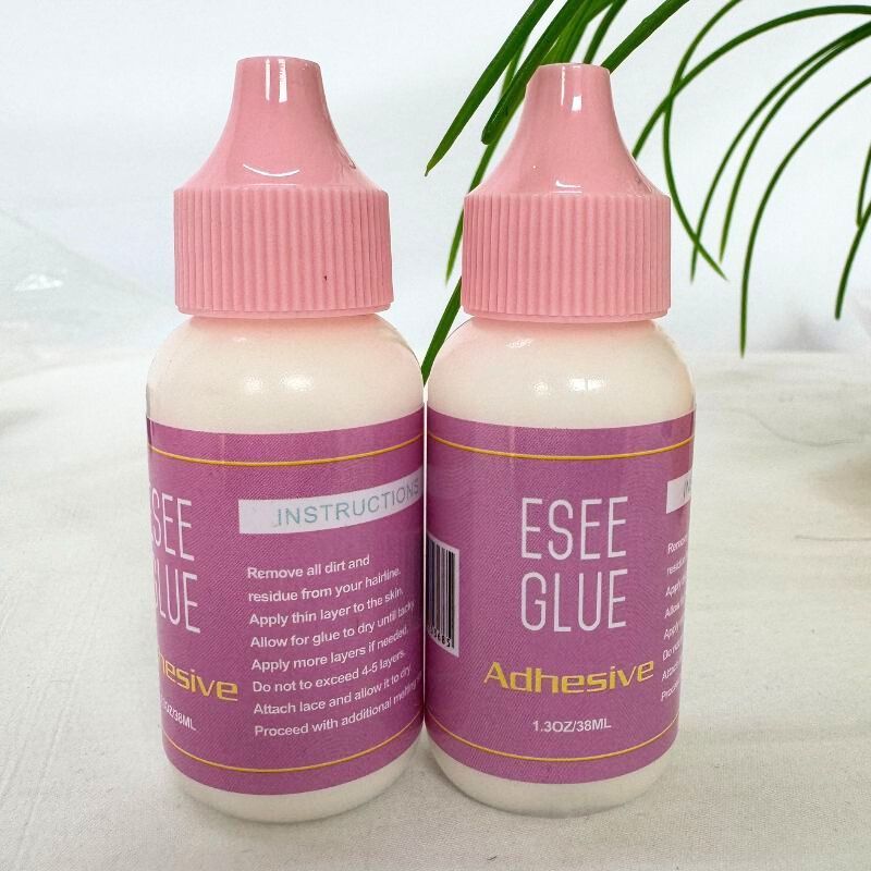 Wig Glue White  Waterproof Lace Wig Glue with Blue Label On Wig Strong Hold  Wig Adhensive 10pcs/lot