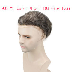 5#Mixed 10% Grey Hair