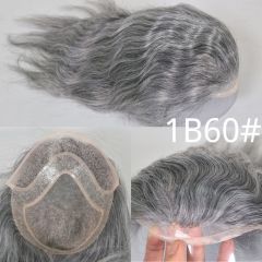 1B Mixed 60% Grey Hair