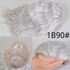 1B Mixed 90% Grey Hair