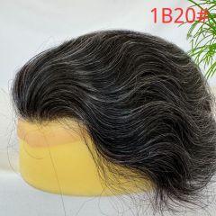 1B Mixed 20% Grey Hair