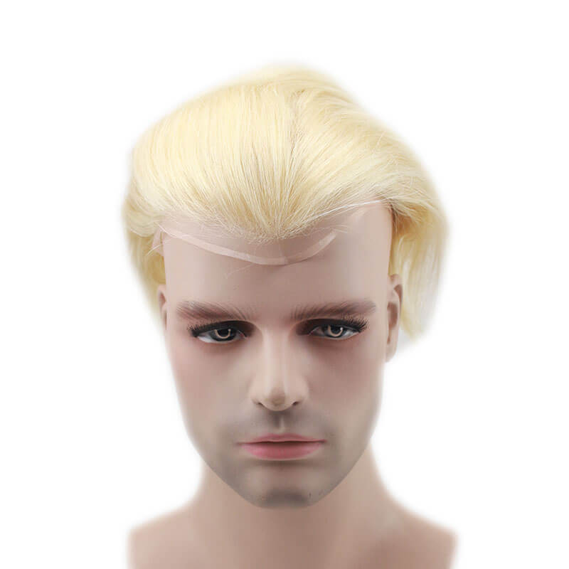 Human Hair Men Hairpiece 10