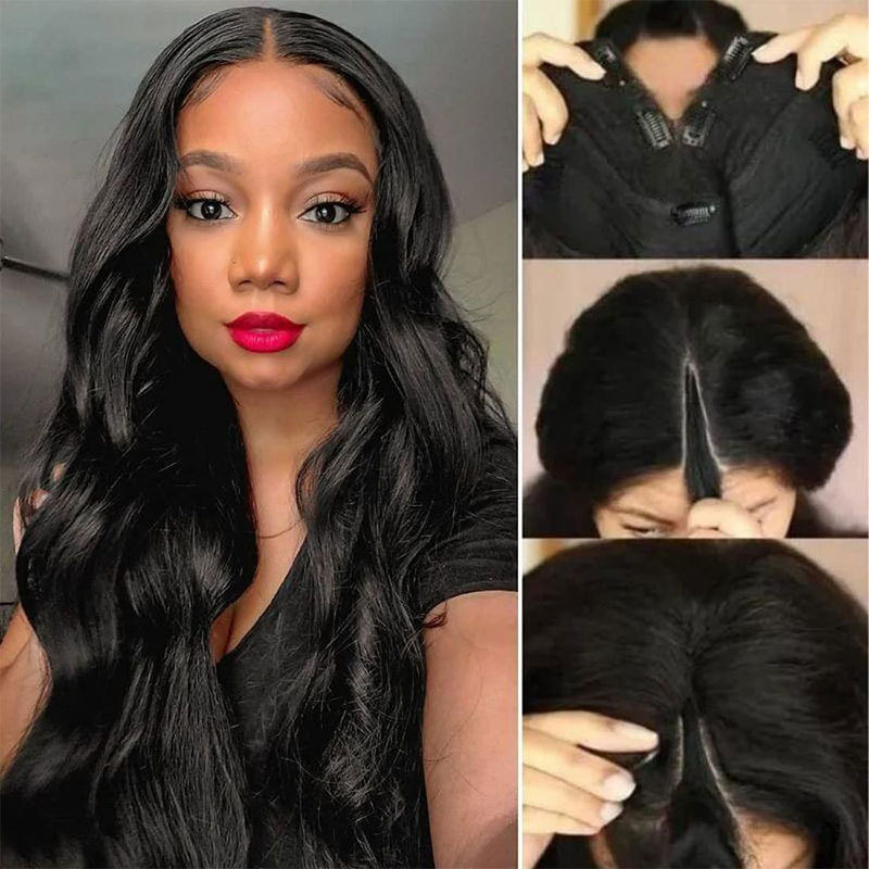 Body Wave Human Hair Wig for Women - 180% Density