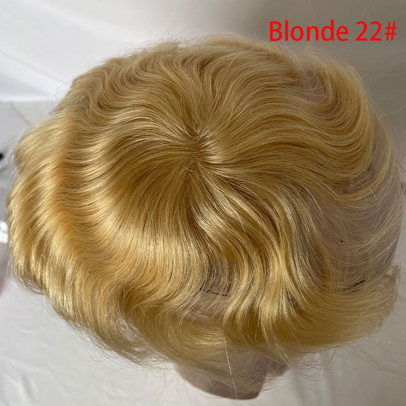 Men's Hairpiece Side Or Back Hair Patches For Men To Cover Bald Spot On Head Side Or Back