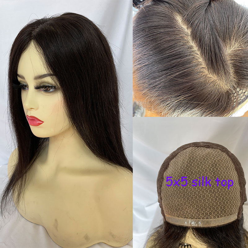 Straight Human Hair Wig for Women - Full Lace Base