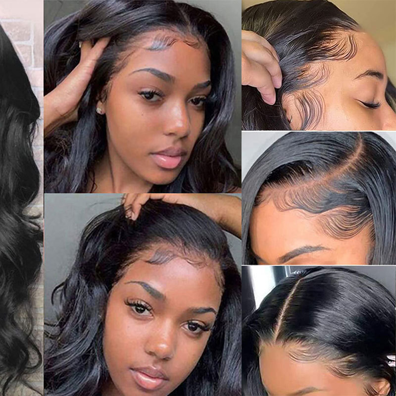 Human Hair Hairline Piece - Swiss Lace Base