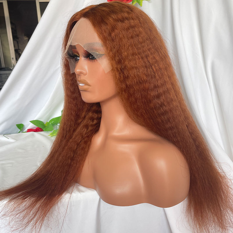 Human Hair Hairline Piece - Lace Front, 13x4 in, Natural Hairline, Pre-Plucked Hairline