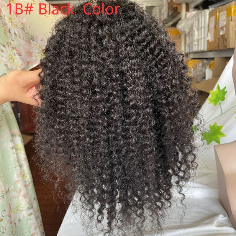 Voloria Hair Toupee Long Toupee For Men Brown 3# Color 12inch Human Hair Best Mono Lace With PU Toupee Men Wigs Afro Kinky Curly 10X8inch Toupee Men's Wigs