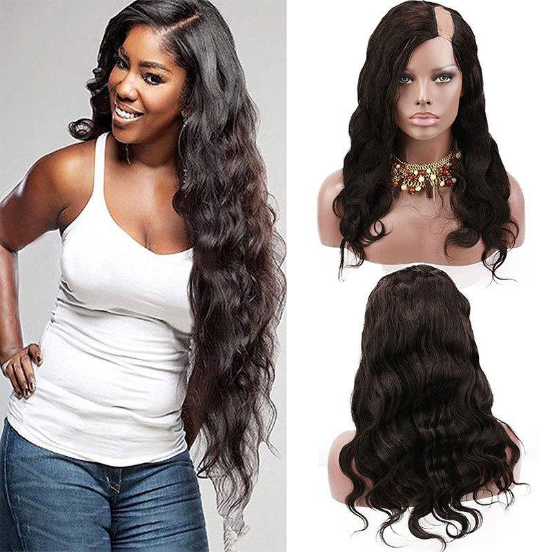 Body Wave Brazilian Remy Human Hair Wig for Women - 180% Density, Glueless