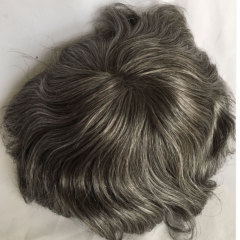 2#mixed 60%grey hair