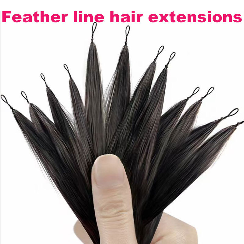 Straight Human Hair Extensions - 24 in