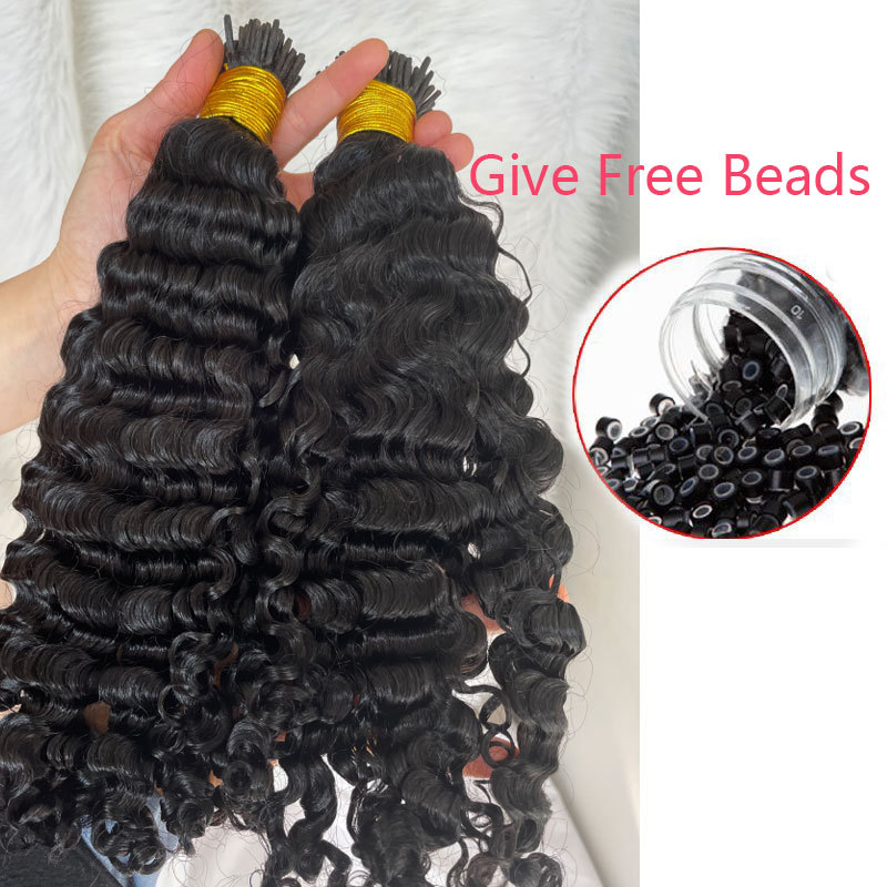 Deep Wave Virgin Human Hair Extensions