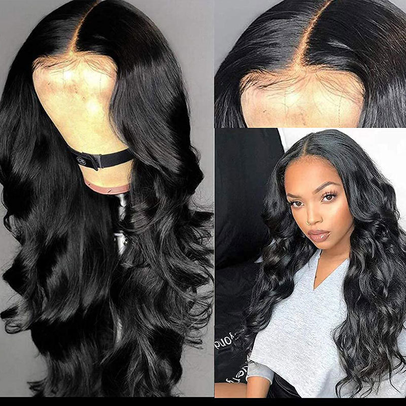 Body Wave Brazilian Remy Human Hair Wig for Women - Full Lace Base, Pre-Plucked Hairline, Glueless