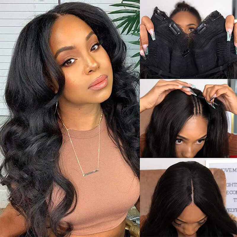 Body Wave Human Hair Wig for Women - 180% Density