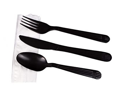 Cutlery Kit(Fork+Knife+Spoon+napkin or Salt+Pepper)