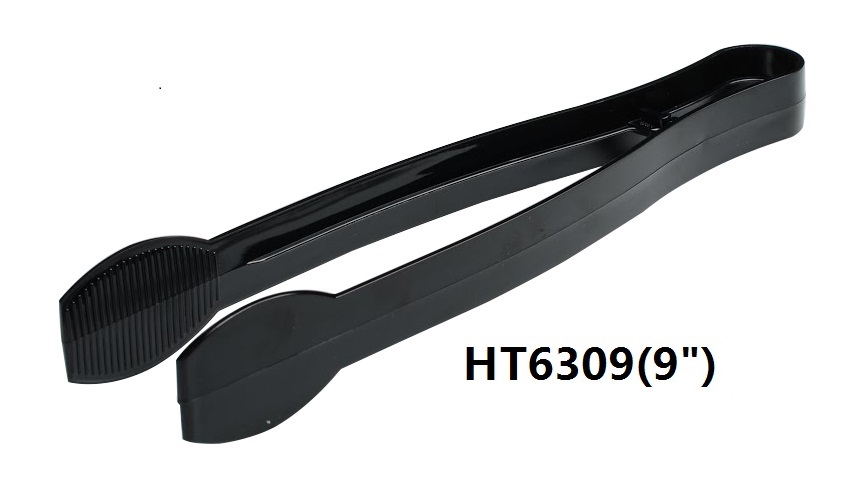 9" Plastic Cutlery Tongs