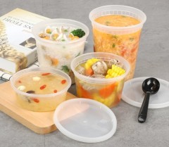 8oz,12oz,16oz,24oz,32oz Deli Plastic Food Storage Containers with Lids,Deli Containers