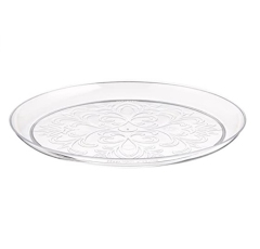 6", 9" Clear Plastic Plates