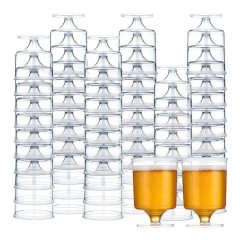 2 oz, 5oz Plastic Wine Glass
