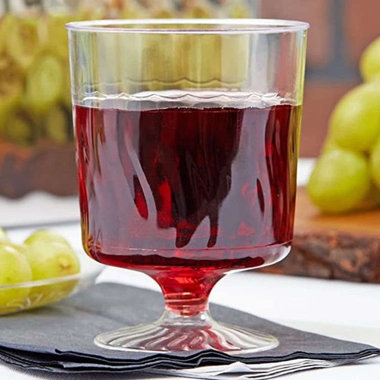 2 oz, 5oz Plastic Wine Glass
