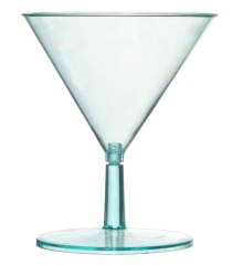 2 oz Tiny Plastic Martini Glass