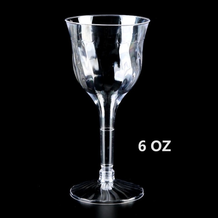 5 oz, 6 oz Plastic Wine Goblet