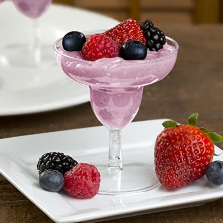 2 oz Tiny Plastic Martini Glass