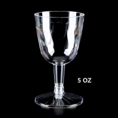 5 oz, 6 oz Plastic Wine Goblet