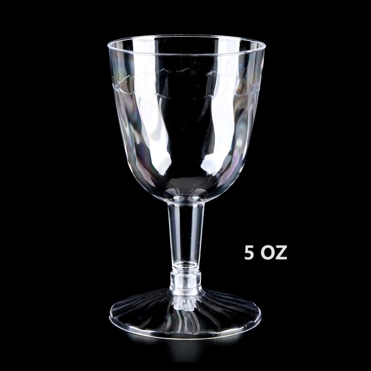 5 oz, 6 oz Plastic Wine Goblet