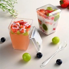 2 oz,6 oz Mini Cube Dessert Cups