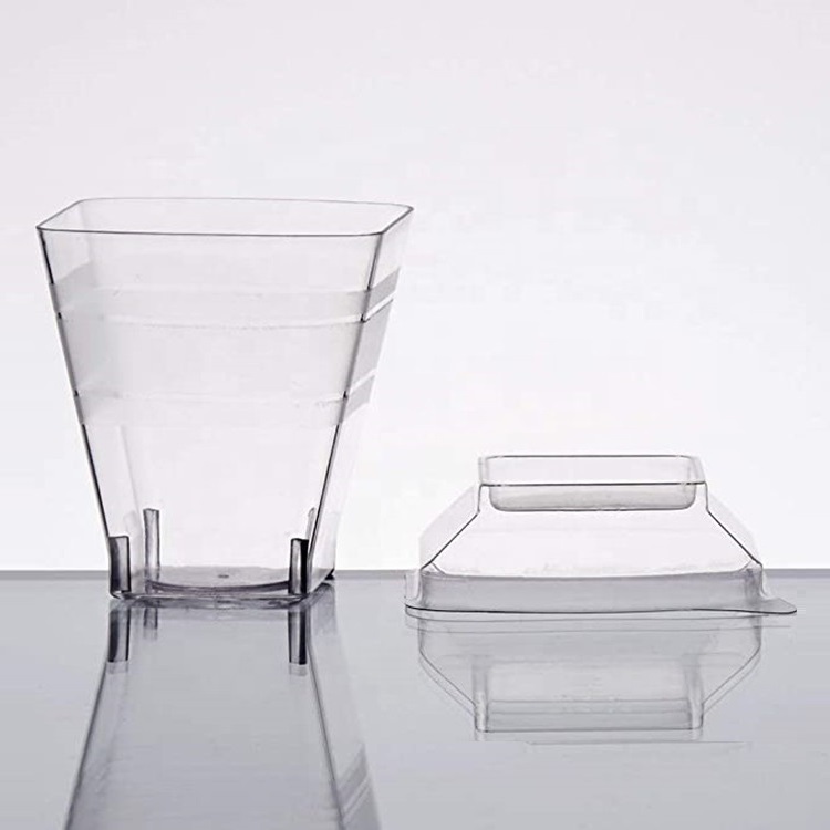2 oz, 4oz, 5.5 oz,10 oz Mini Plastic Dessert Cups