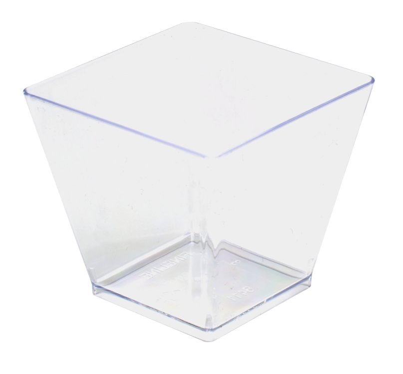 2 oz,6 oz Mini Cube Dessert Cups