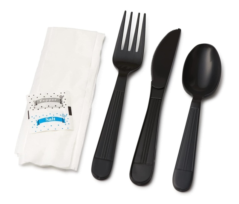 Cutlery Kit(Fork+Knife+Spoon+napkin or Salt+Pepper)