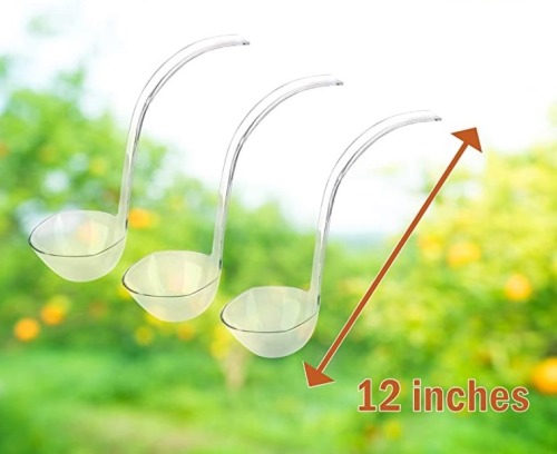 2 oz,5 oz Plastic Punch Ladle