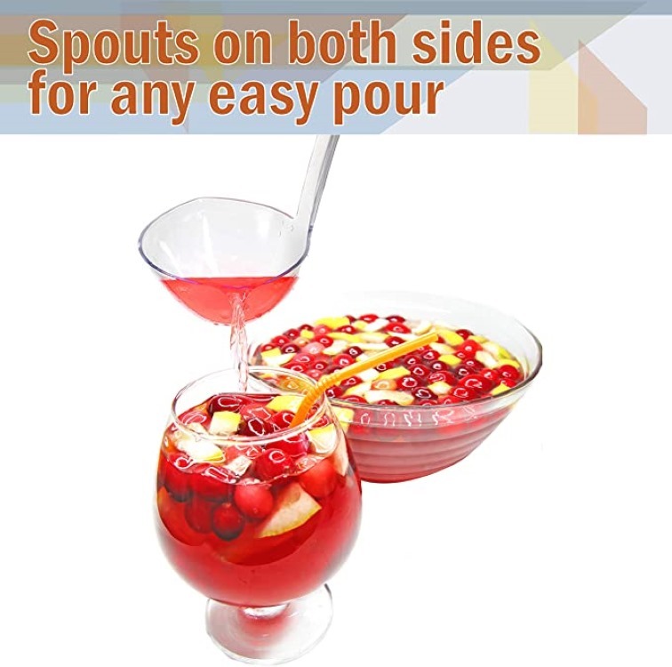 2 oz,5 oz Plastic Punch Ladle