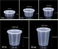 Wholesale Deli Container Manufacturers Disposable Leakproof Deli Containers Plastic Food Containers With Lids